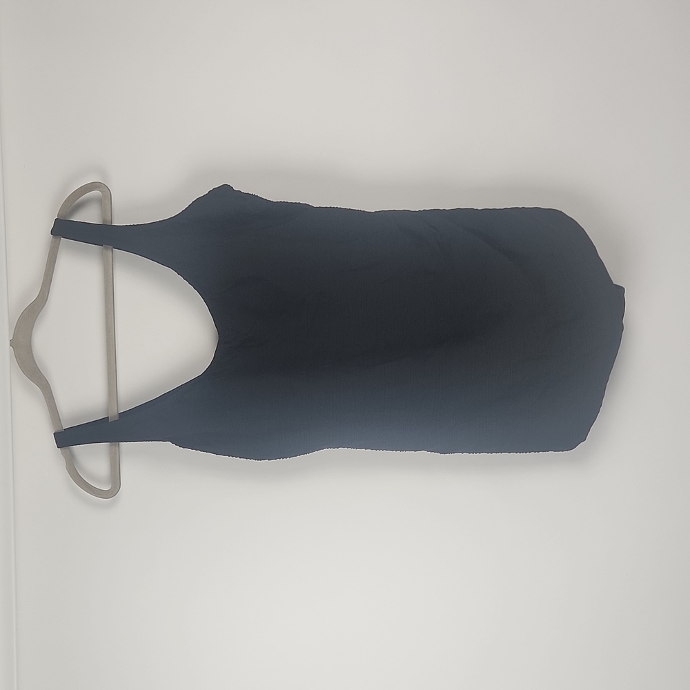 Gottex Black Textured Swimsuit 24W
